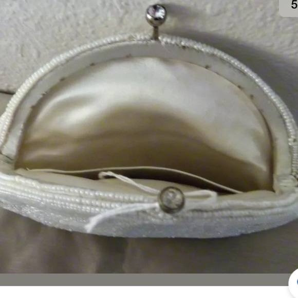 Vintage Bon Soir Beaded Clutch Purse Japan - Picture 5 of 8